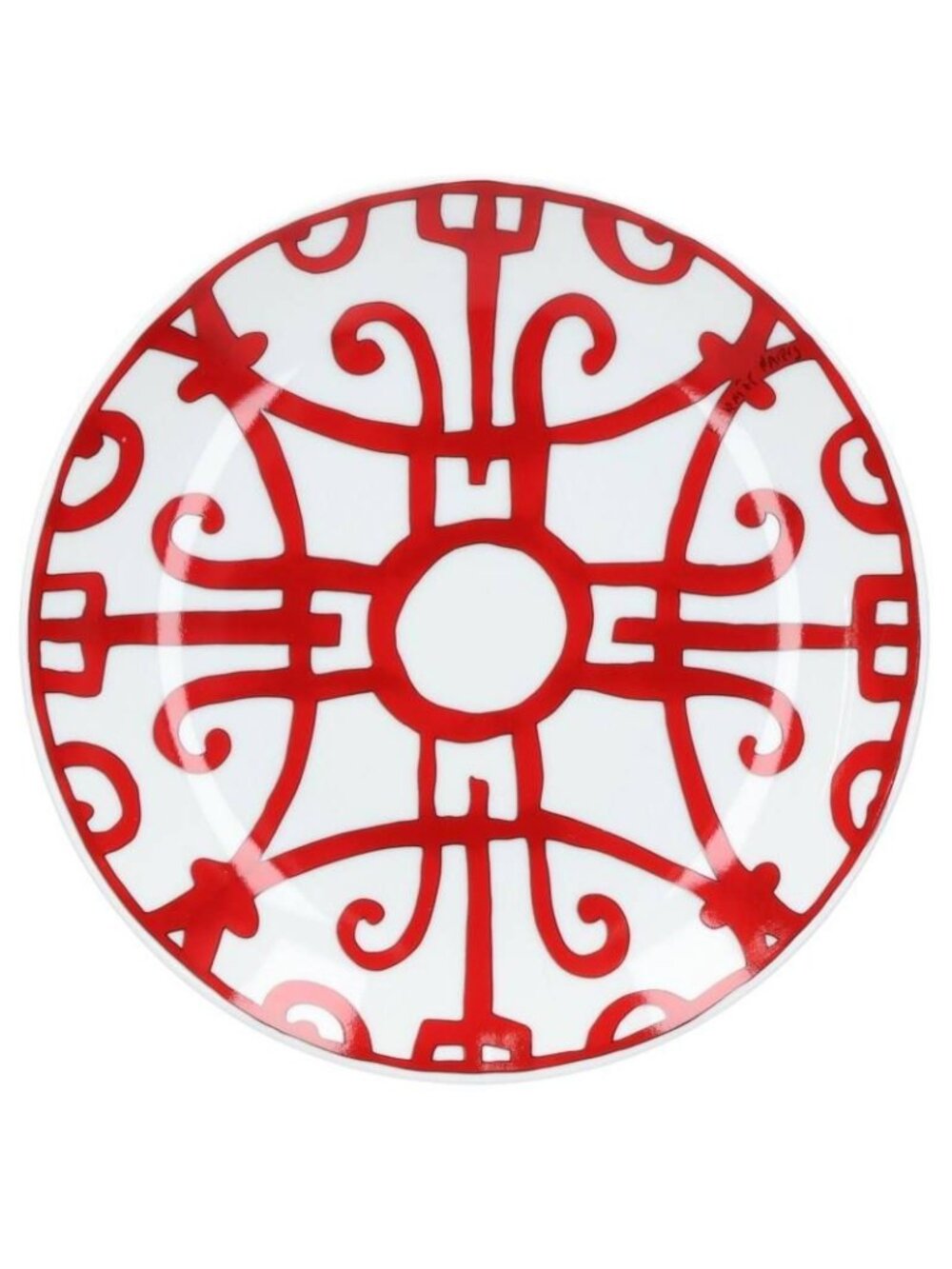 Hermes Guadalquivir All Over Print Bread Plate Tableware